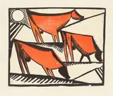 Ewald Mataré, Kühe mit Sonne