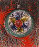 Paul Outerbridge, Christmas Tree Ornament, New York, 1937, Vintage. Carbro-Abzug