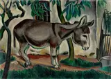 Richard Seewald, Esel im Garten
