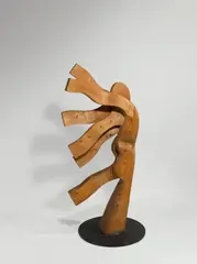 Ursula Sax, Danzante I, 1972, Holz