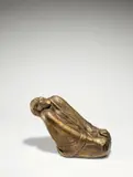 Lachende Alte by Ernst Barlach, Um 1936, Gips, mit Schellack gefasst, sold Jul 2020