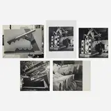 Herbert Matter, Collection of five photographs for Charles and Ray Eames, c. 1944, gelatin silver print