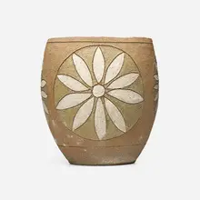 Planter by Stan Bitters, c. 2000s, glazed stoneware, sold Apr 2023