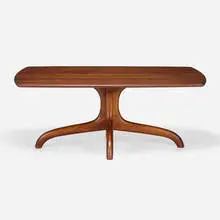 Arthur Espenet Carpenter, Dining table, 1969, walnut