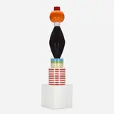 Menta totem by Ettore Sottsass, glazed earthenware, laminate over particle board, sold Apr 2023