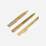 Carl Auböck, Letter openers, set of three