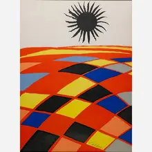 Untitled (Black Sun) by Alexander Calder, sold May 2017