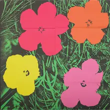 Flowers by Andy Warhol, sold May 2017