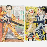 Red Grooms, Two works of art