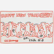 1988 by Keith Haring, sold May 2017