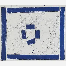 Untitled by Sam Francis, sold May 2017