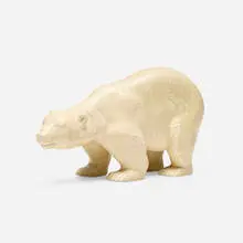 Gunnar Nylund, Polar Bear, c. 1955, glazed stoneware