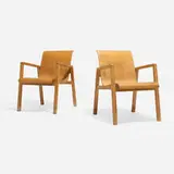 Alvar Aalto, Hallway armchairs model 403, pair
