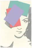 Paloma Picasso by Andy Warhol, 1975, Farbserigrafie auf Velin, sold May 2019