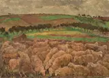 Lotte Laserstein, Schafe auf der Weide I
