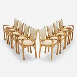 Arthur Espenet Carpenter, Armchairs, set of eight