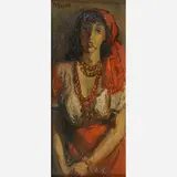 Moses Soyer, Untitled (Gypsy)
