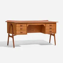 Svend Aage Madsen, Desk, model 180, c. 1955, teak