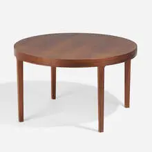 Ole Wanscher, Dining table, c. 1965, rosewood