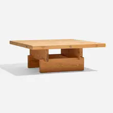 Roland Wilhelmsson, Coffee table, model 151, c. 1975, pine