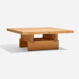 Roland Wilhelmsson, Coffee table, model 151, c. 1975, pine