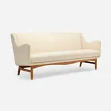 Finn Juhl, Sofa, 1954, wool upholstery, oak