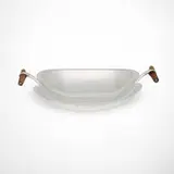 Tapio Wirkkala, Bread bowl, model TW 58, 1955 / 1957, sterling silver, teak