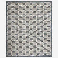 Contemporary, Swedish-style pile carpet, hand-knotted wool