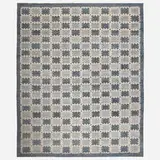 Contemporary, Swedish-style pile carpet, hand-knotted wool