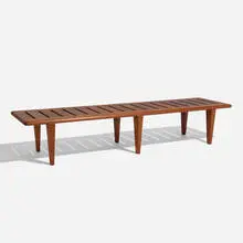 Hans J. Wegner, Bench, c. 1960, teak