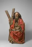 Erasmus Grasser, Heiliger Andreas, Um 1500, Lindenholz, geschnitzt, gefaßt