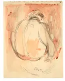 Otto Dix, Sitzende Rückenfigur