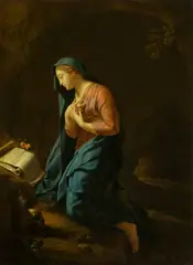 Pieter van der Werff, Büßende Magdalena. Nach 1712, Öl auf Holz