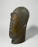 Hanns Bolz, Kopf, Bronze mit brauner Patina. Höhe: 52 cm (20 ½ in.)