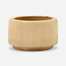 John Follis, Planter, model CP-17, c. 1955, bisque ceramic