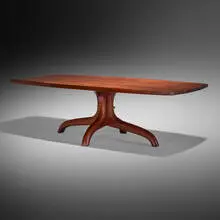 Arthur Espenet Carpenter, Dining table, 1965, walnut