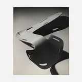 Herbert Matter, Experimental Molded Plywood Forms, 1946, silver gelatin print
