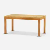 Custom coffee table from Max Palevsky Residence, Malibu by Ettore Sottsass, 1984, burl, oak, aluminum, sold Nov 2022