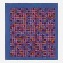 Victor Vasarely, Cassiopee tapestry, 1963, hand-woven wool