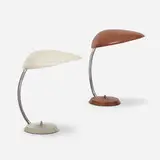 Greta Magnusson Grossman, Cobra desk lamps, model 901-T, pair