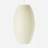 Bubble lamp by George Nelson & Associates, 1952, sprayed fiberglass, steel, sold Nov 2022