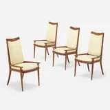 Sam Maloof, Highback dining armchairs, set of four