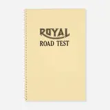 Mason Williams and Patrick Blackwell Ed Ruscha, Royal Road Test, black offset printing on 80 lb. white Prentice Gloss text paper