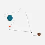 Margaret De Patta, Holiday ornament, 1960, wire, thread, penny, paper