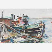 Untitled by Reginald Marsh, sold May 2017