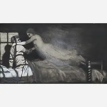 Enchanted Night 2 by Maynard Dixon, sold May 2017