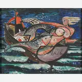 Charles Evans, Untitled (Fish Woman)