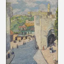 John Wells James, Untitled (Jaffa Gate Jerusalem)