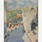 John Wells James, Untitled (Jaffa Gate Jerusalem)