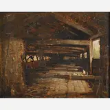 George M. Bruestle, Untitled (The Rope Walk at Essex Conn.)